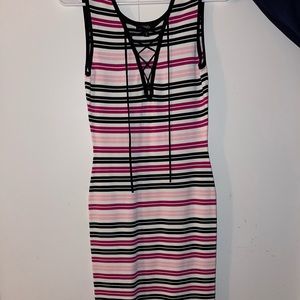 XOXO bodycon midi dress